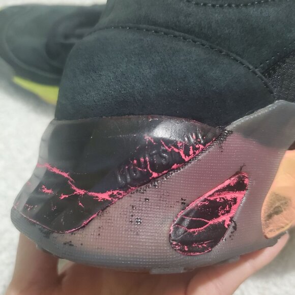 Adidas Streetball J Core mens sneakers size 9 basketball black Lace-up EF9606 - Picture 6 of 16